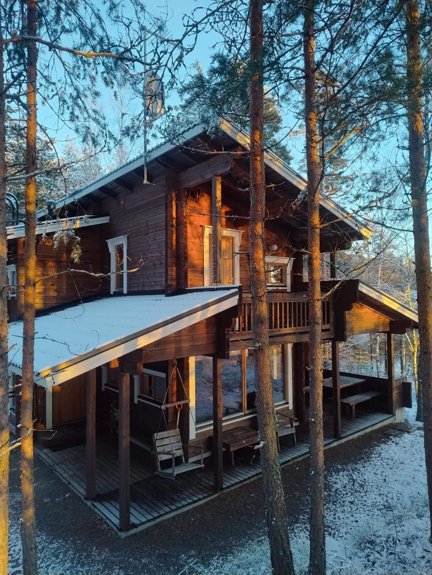 Okkolan Lomamoekit Villa Puumala Ngoại thất bức ảnh